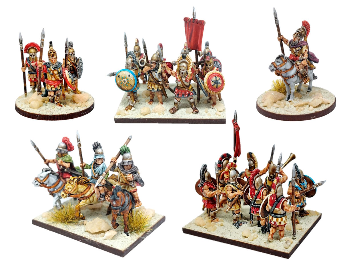 Figurines Grec ADLG DBA Hail Caesar Impetus Warmaster Warhammer